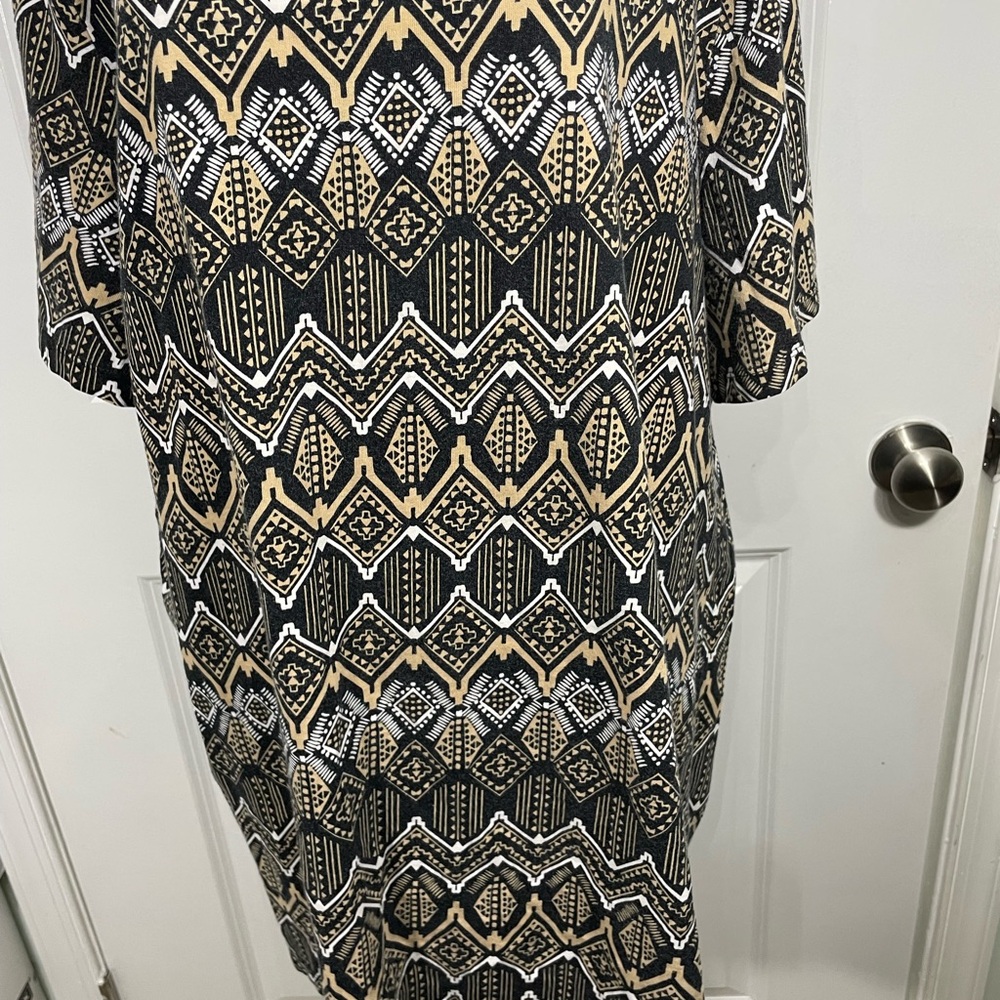Catherine’s Geometric Patterned Tunic Blouse Size… - image 5